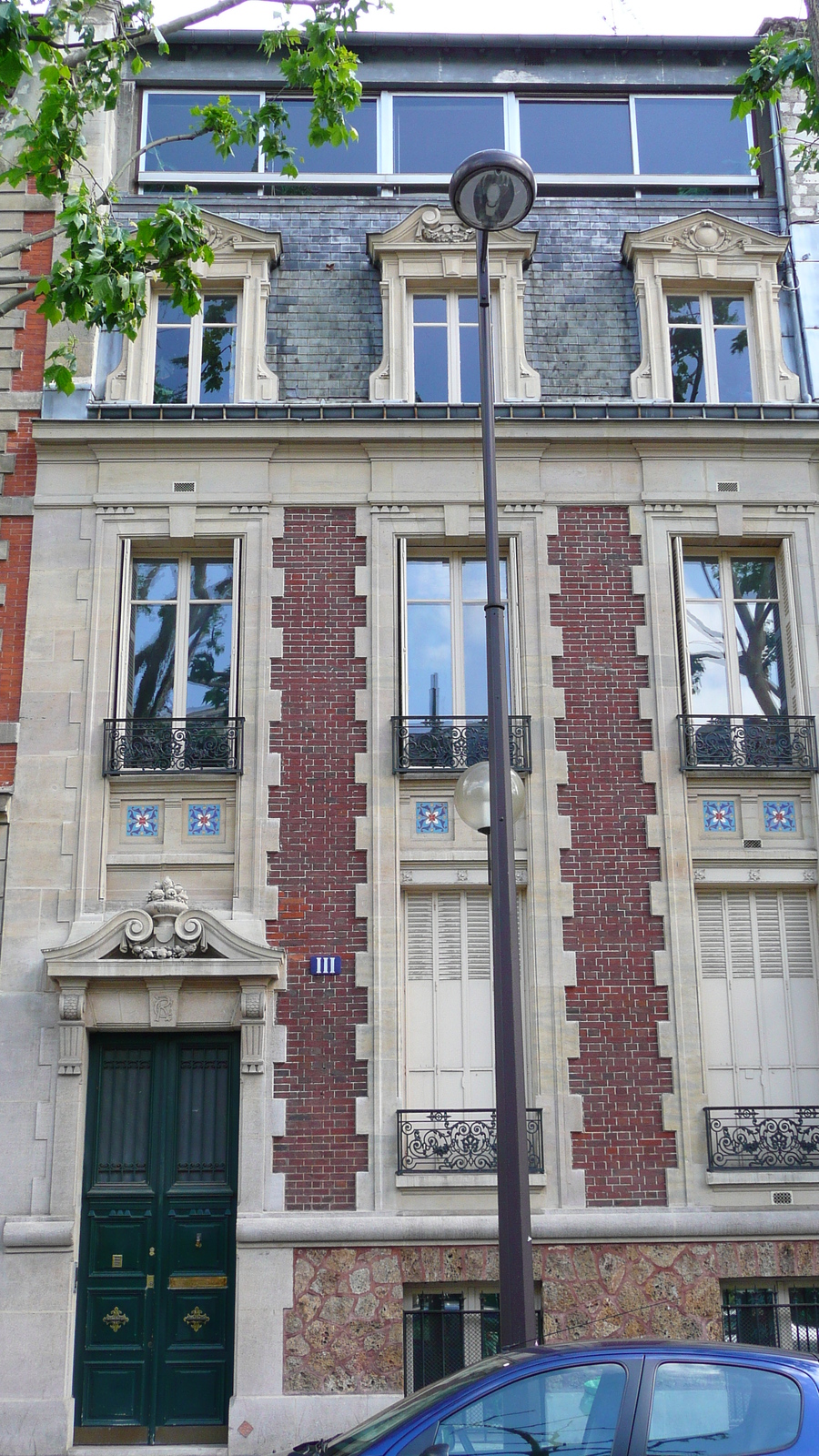 照片 法国(France) 巴黎(Paris) 第十七区(17th Arrondissement) 佩雷尔大道(Boulevard Pereire) 2007-05 11