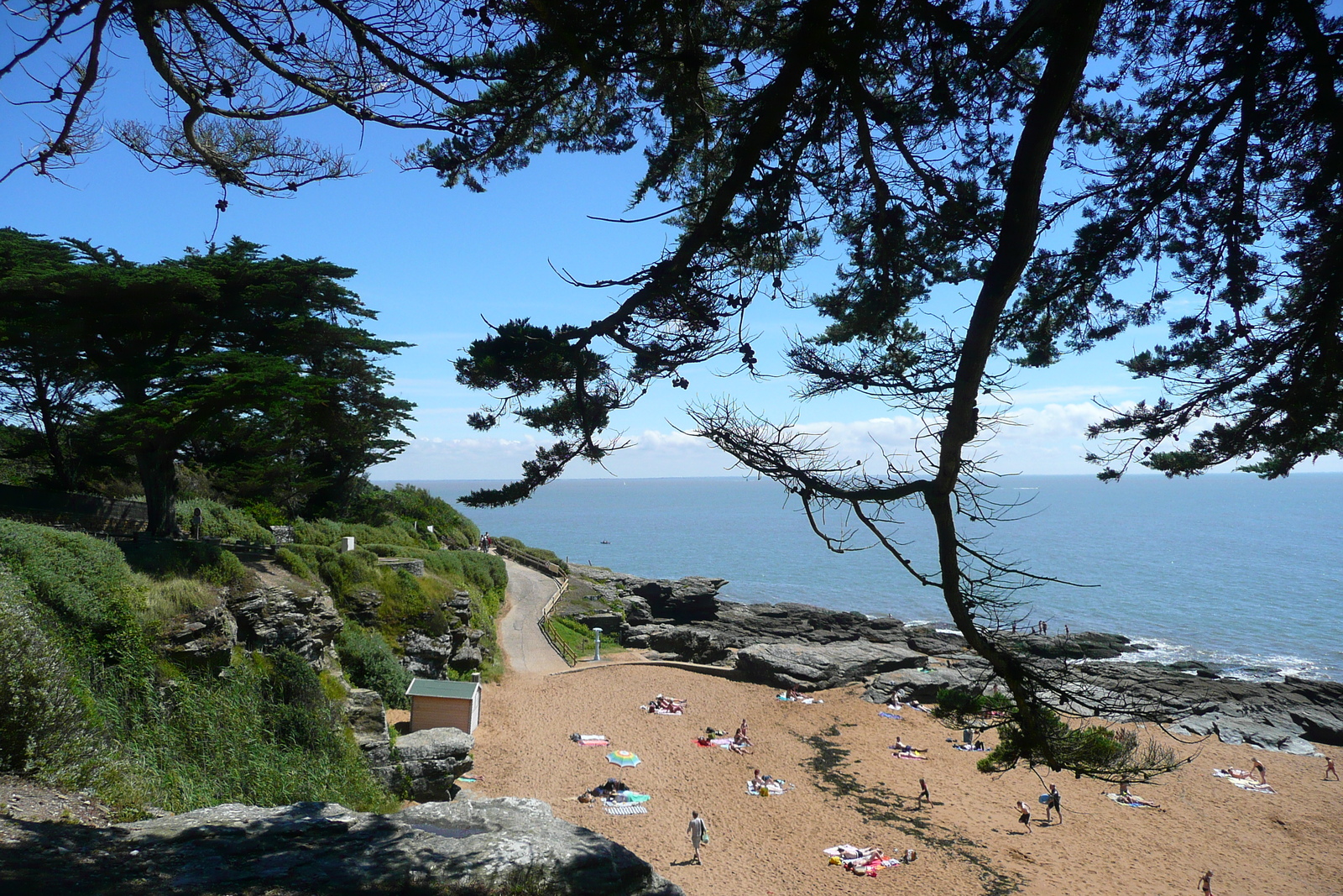 照片 法国(France) 波尔尼克(Pornic) 滨海圣玛丽(Sainte Marie sur Mer) 2008-07 102