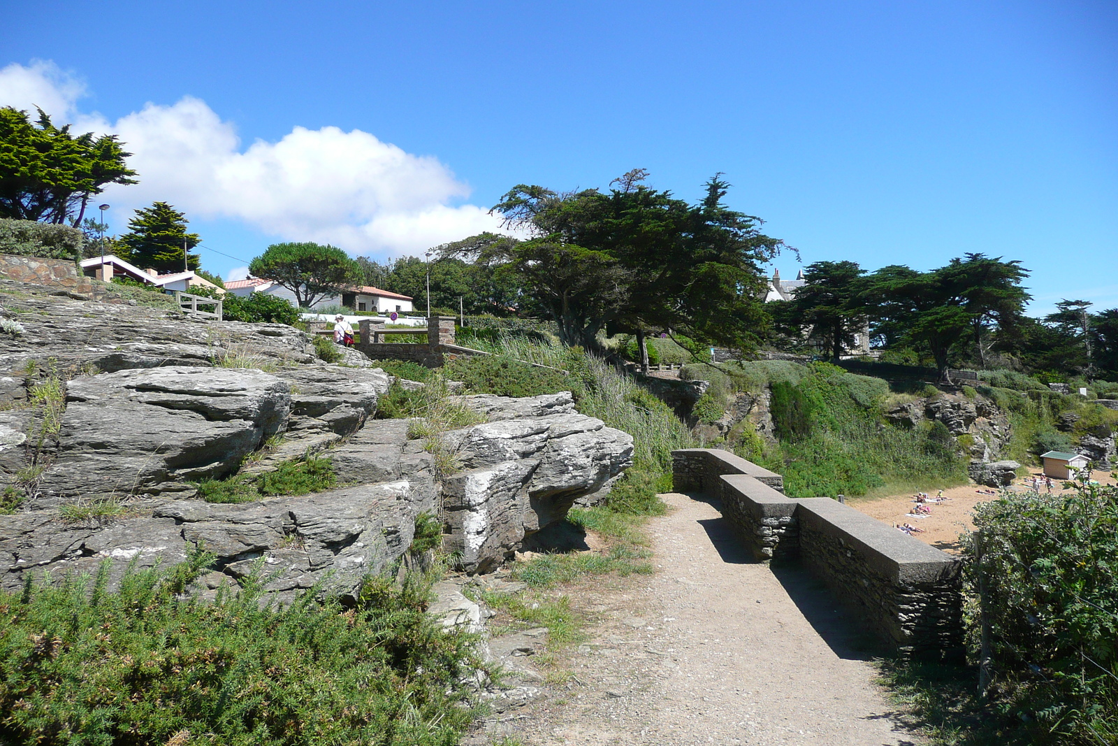 照片 法国(France) 波尔尼克(Pornic) 滨海圣玛丽(Sainte Marie sur Mer) 2008-07 8