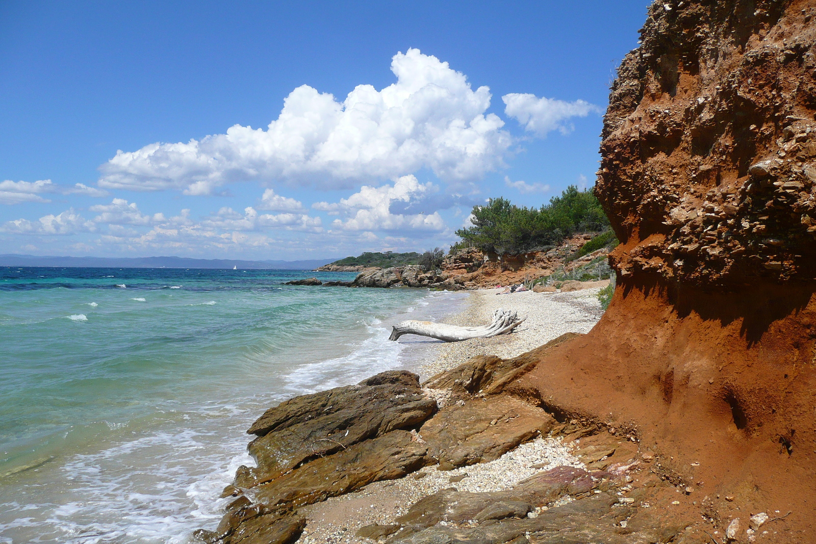 照片 法国(France) 波克罗勒岛(Porquerolles Island) 库尔塔德海滩(Courtade beach) 2008-05 49