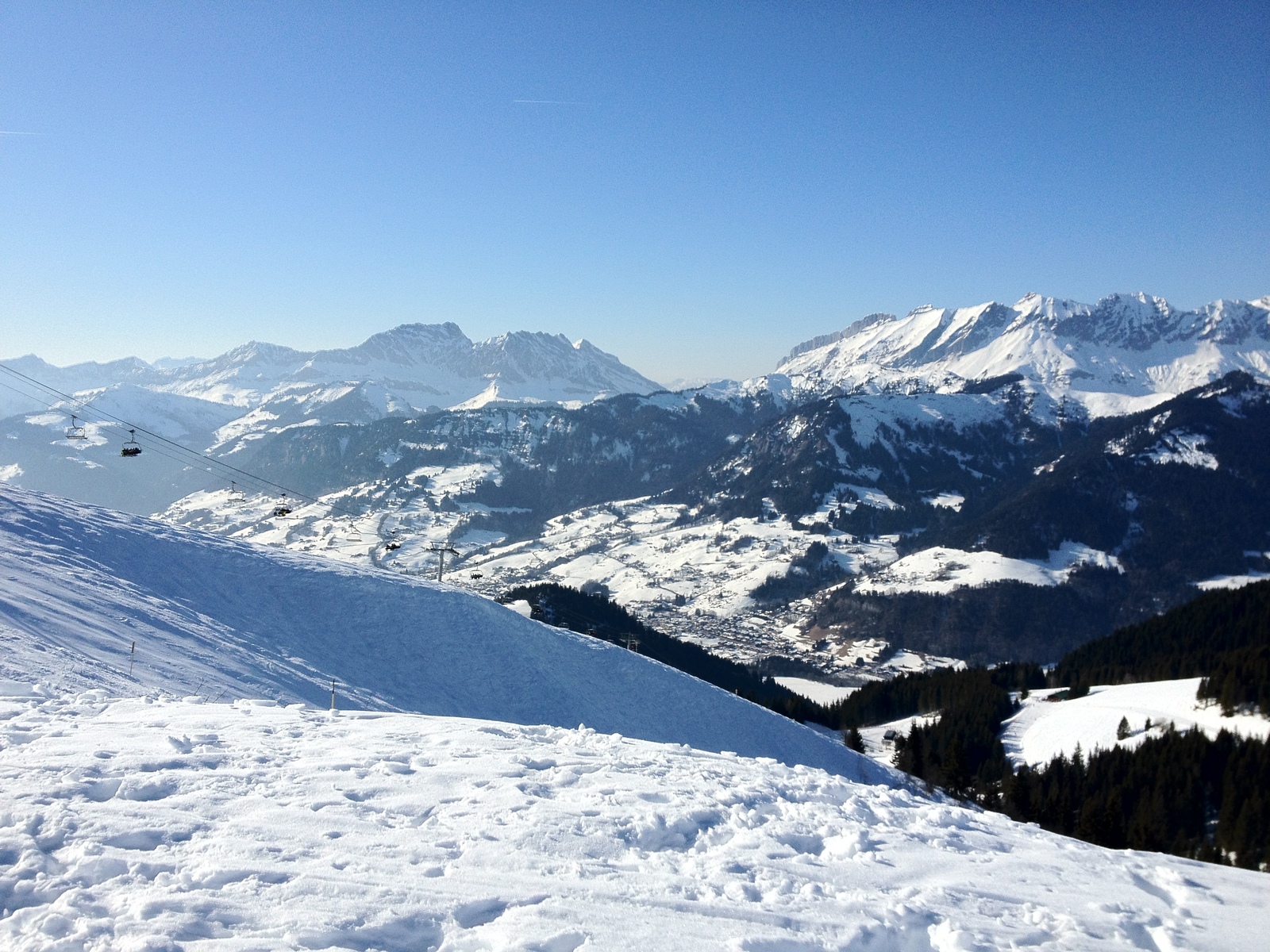 照片 法国(France) 梅杰夫(Megeve) 罗什布吕讷(Rochebrune) 2012-02 16