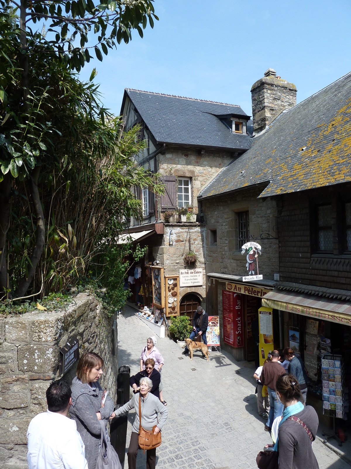 照片 法国(France) 圣米歇尔山(Mont St Michel) 圣米歇尔山村(Mont St Michel Village) 2010-04 36