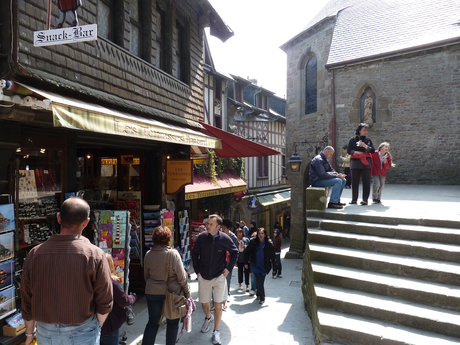 照片 法国(France) 圣米歇尔山(Mont St Michel) 圣米歇尔山村(Mont St Michel Village) 2010-04 58