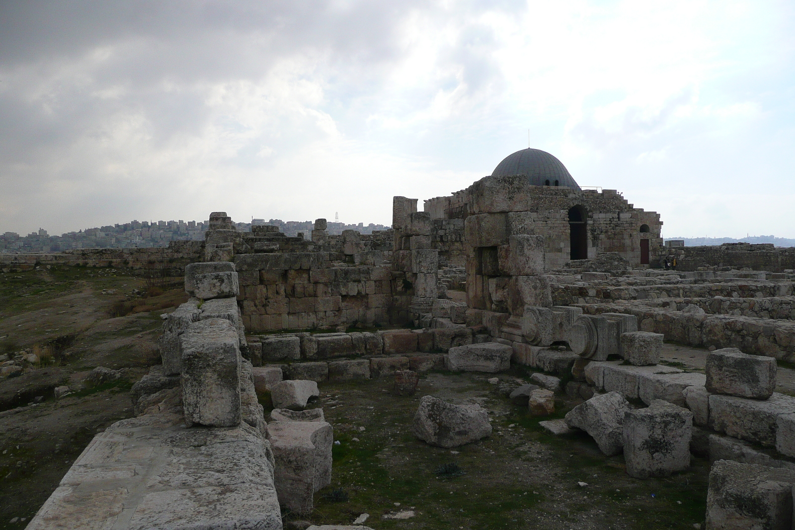 照片 约旦(Jordan) 安曼(Amman) 安曼城堡(Amman Citadel) 2007-12 21