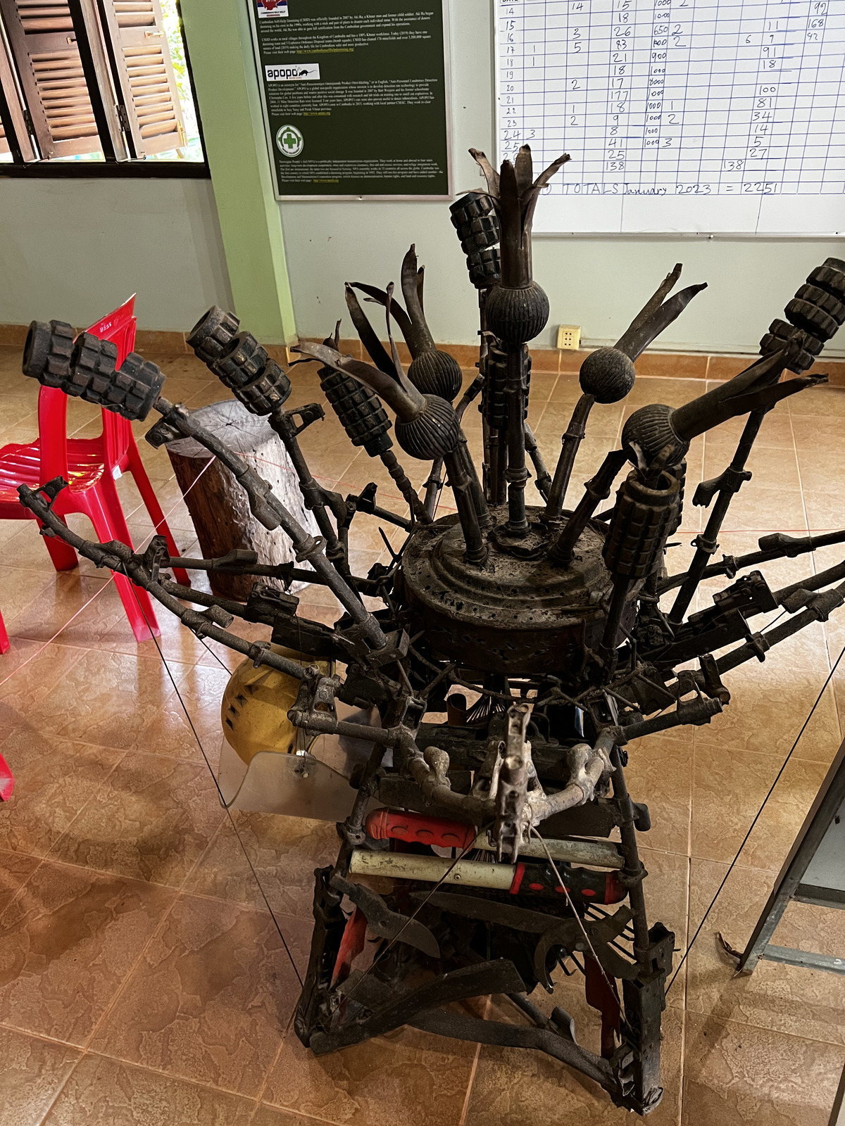 照片 柬埔寨(Cambodia) 暹粒(Siem Reap) 柬埔寨地雷博物馆(Cambodia Landmine Museum) 2023-01 21