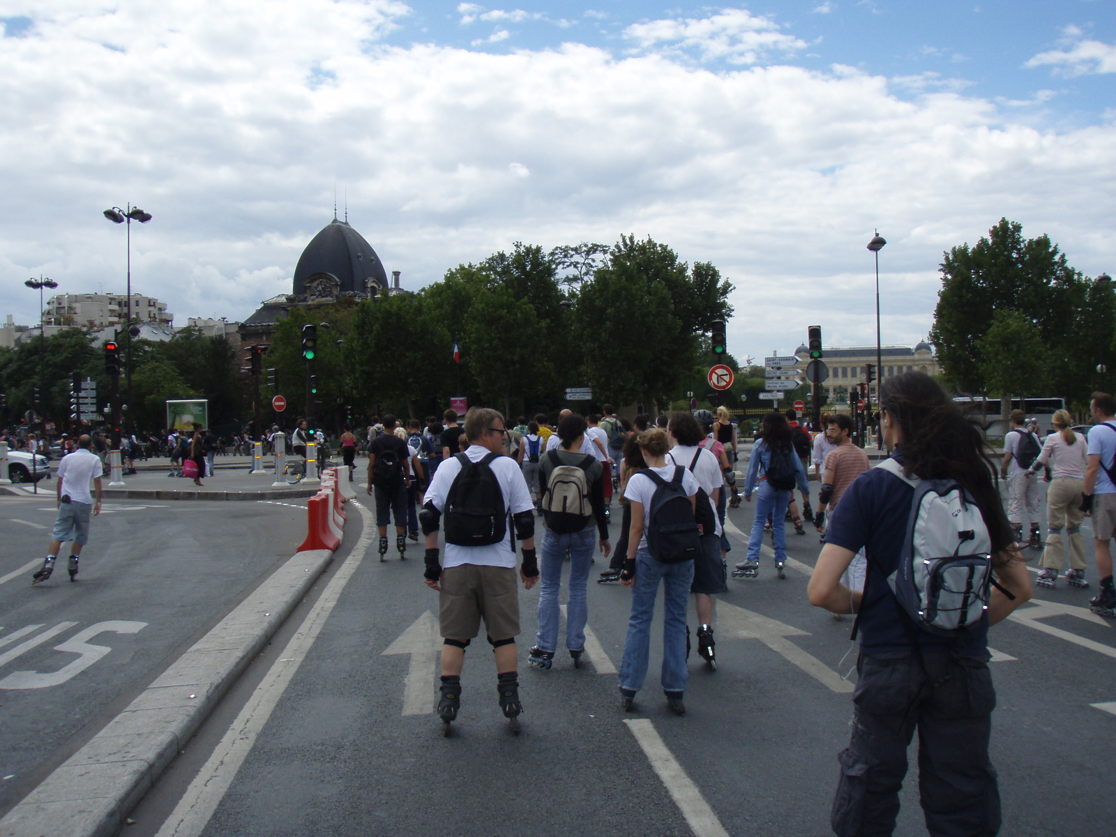 照片 法国(France) 巴黎(Paris) 轮滑漫游活动(Randonnee Roller et Coquillages) 2007-07 137