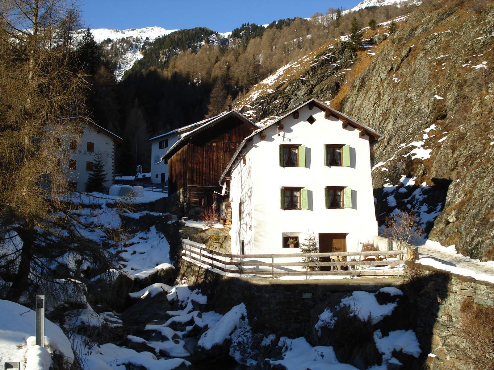 照片 瑞士(Switzerland) 库尔至圣莫里茨公路(Chur to St Moritz Road) 2007-01 20