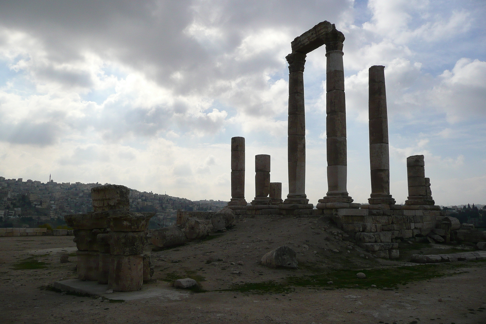 照片 约旦(Jordan) 安曼(Amman) 安曼城堡(Amman Citadel) 2007-12 12
