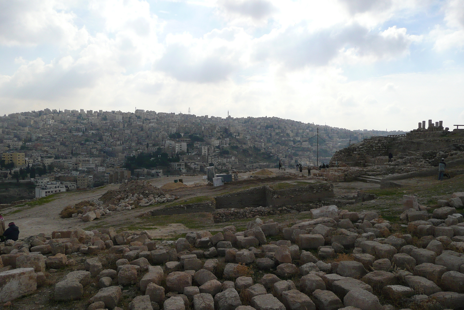 照片 约旦(Jordan) 安曼(Amman) 安曼城堡(Amman Citadel) 2007-12 5