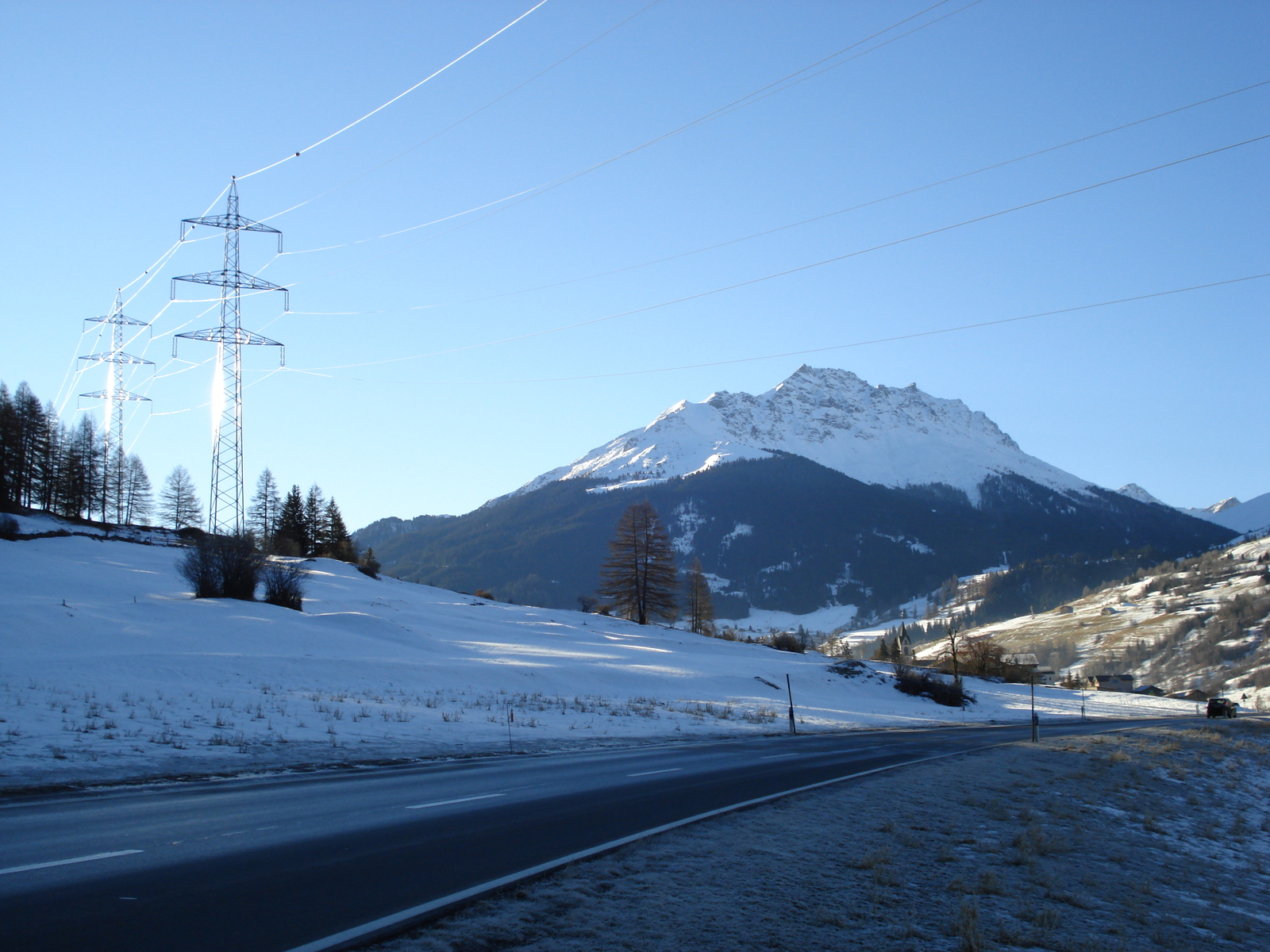照片 瑞士(Switzerland) 库尔至圣莫里茨公路(Chur to St Moritz Road) 2007-01 129