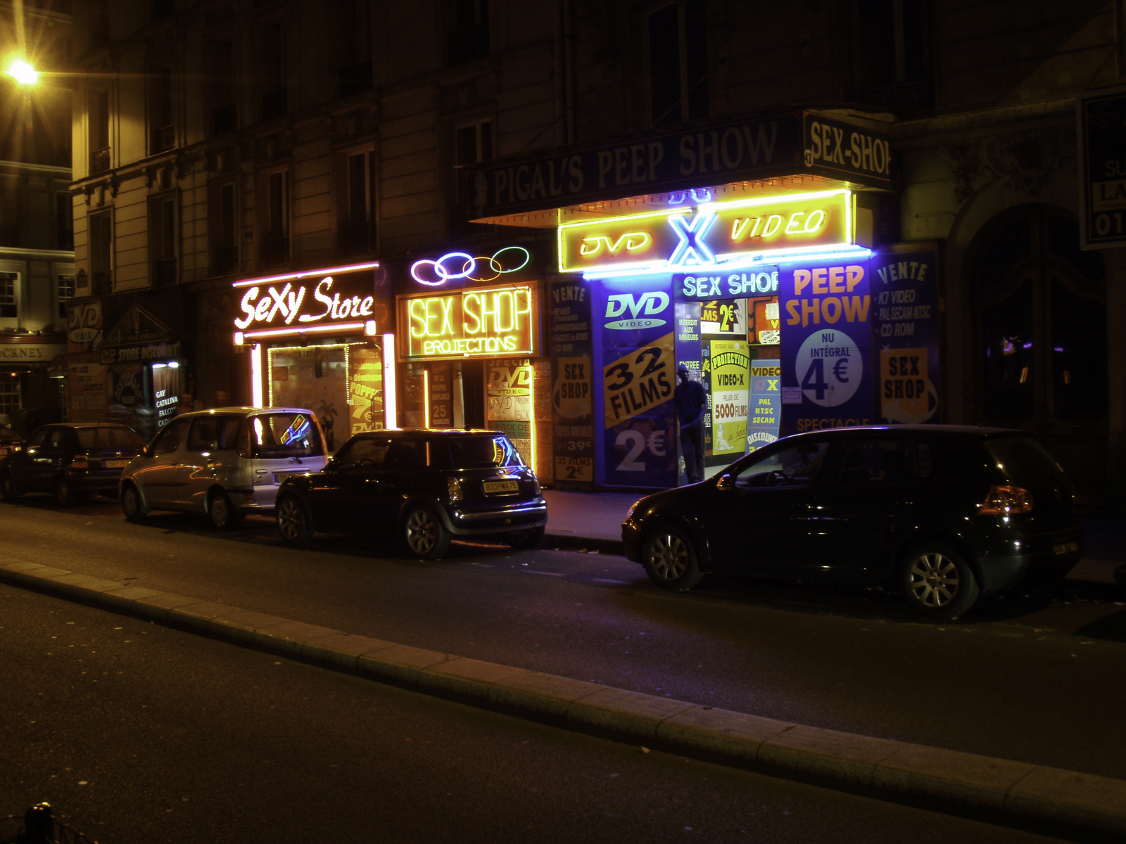 照片 法国(France) 巴黎(Paris) 皮加勒夜景(Pigalle by night) 2007-07 37
