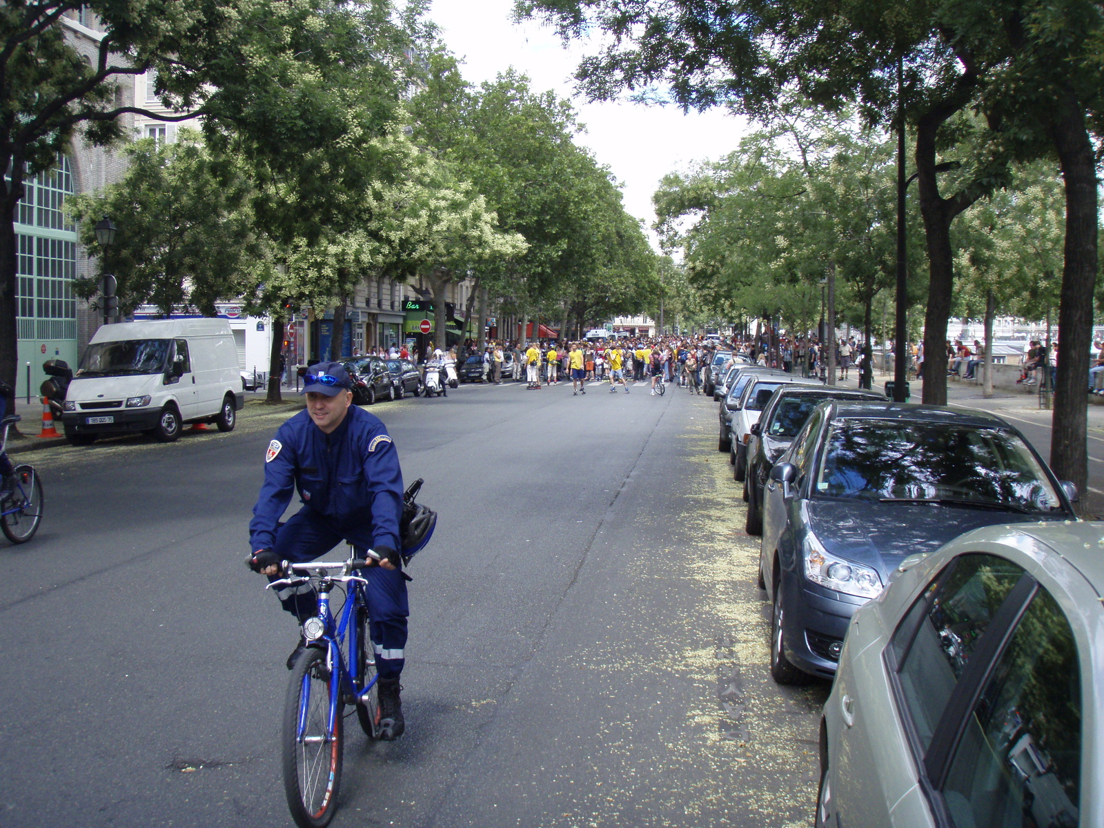 照片 法国(France) 巴黎(Paris) 轮滑漫游活动(Randonnee Roller et Coquillages) 2007-07 30