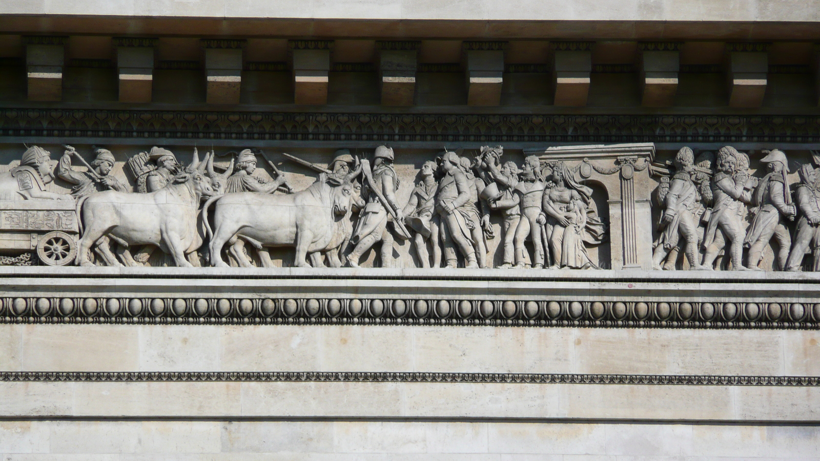 照片 法国(France) 巴黎(Paris) 星形广场和凯旋门(Etoile and Arc de Triomphe) 2007-05 2