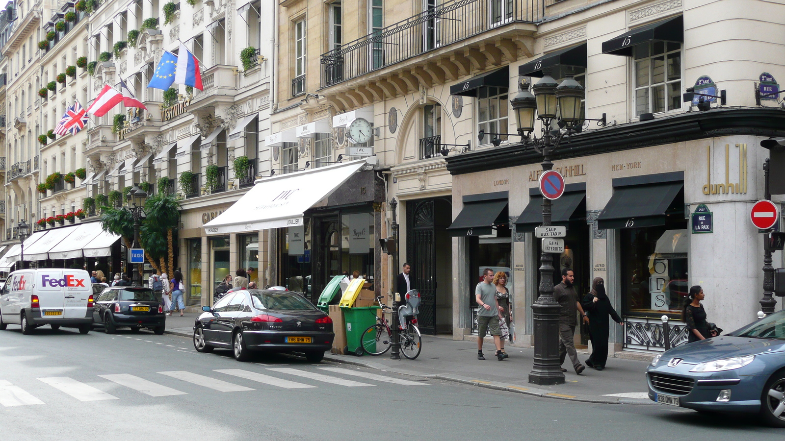 照片 法国(France) 巴黎(Paris) 和平街(Rue de la Paix) 2007-07 23
