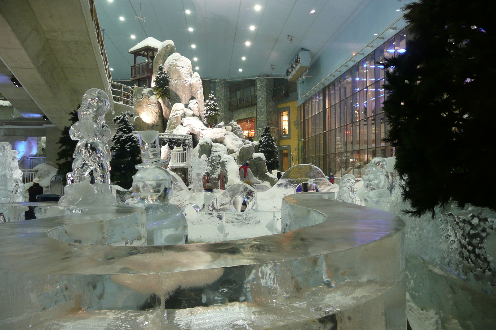 照片 阿联酋(United Arab Emirates) 迪拜(Dubai) 迪拜室内滑雪场(Ski Dubai) 2009-01 1