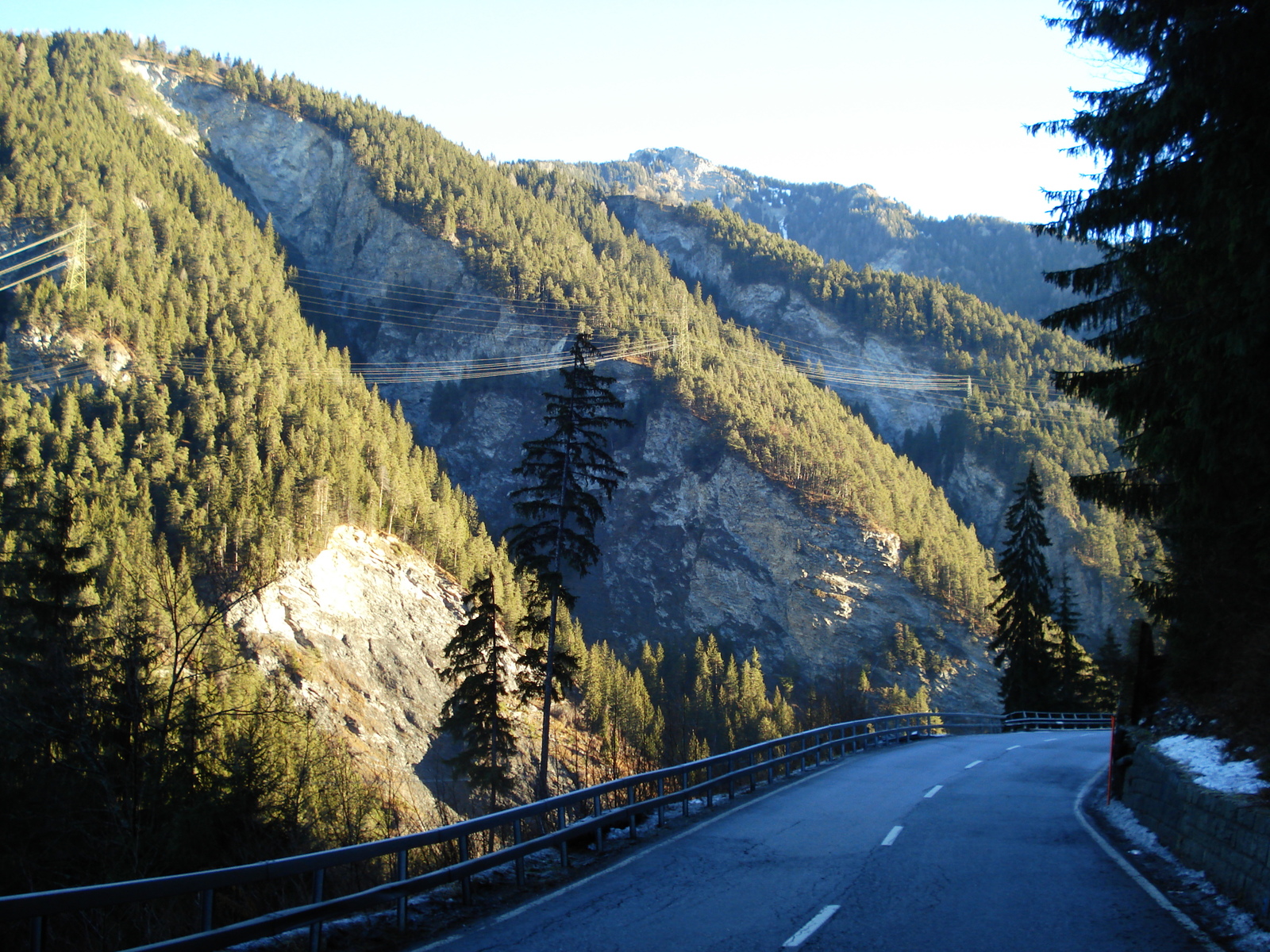 照片 瑞士(Switzerland) 库尔至圣莫里茨公路(Chur to St Moritz Road) 2007-01 87