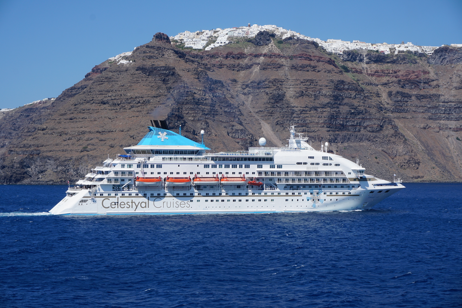 照片 希腊(Greece) 圣托里尼岛(Santorini) 圣托里尼火山口(Santorini caldera) 2016-07 22