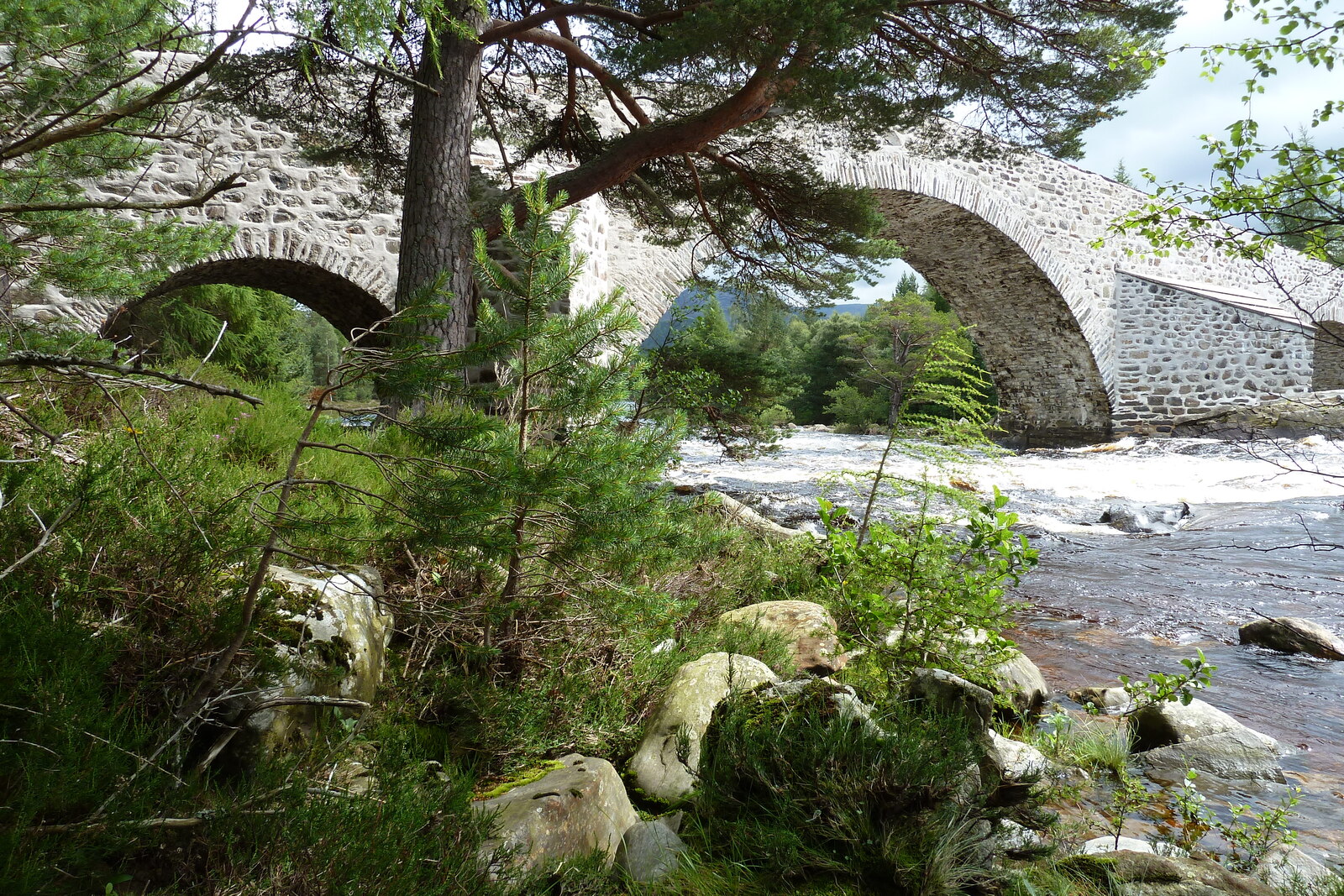 照片 英国(United Kingdom) 苏格兰(Scotland) 凯恩戈姆山国家公园(Cairngorms National Park) 因弗考尔德桥(Invercauld Bridge) 2011-07 10