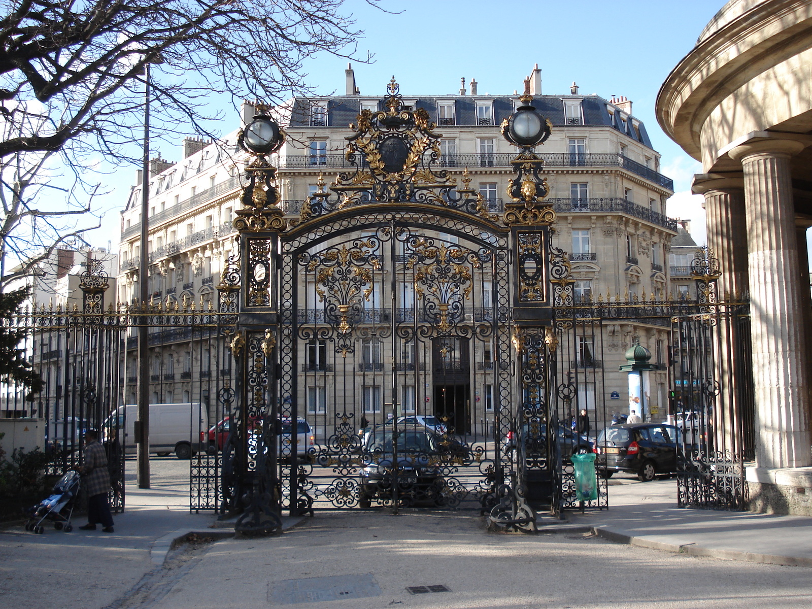 照片 法国(France) 巴黎(Paris) 蒙索公园(Monceau Garden) 2006-03 26