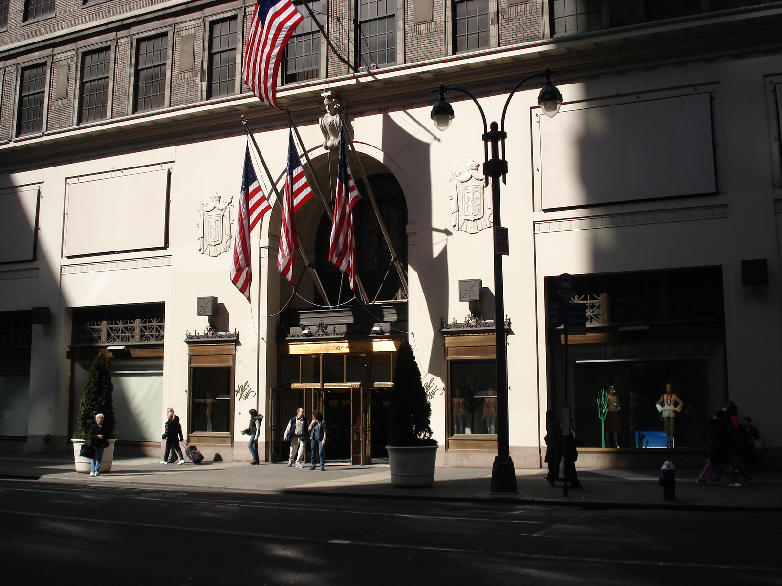 照片 美国(United States) 纽约(New York) 沿第五大道而下(down the 5th Avenue) 2006-03 14