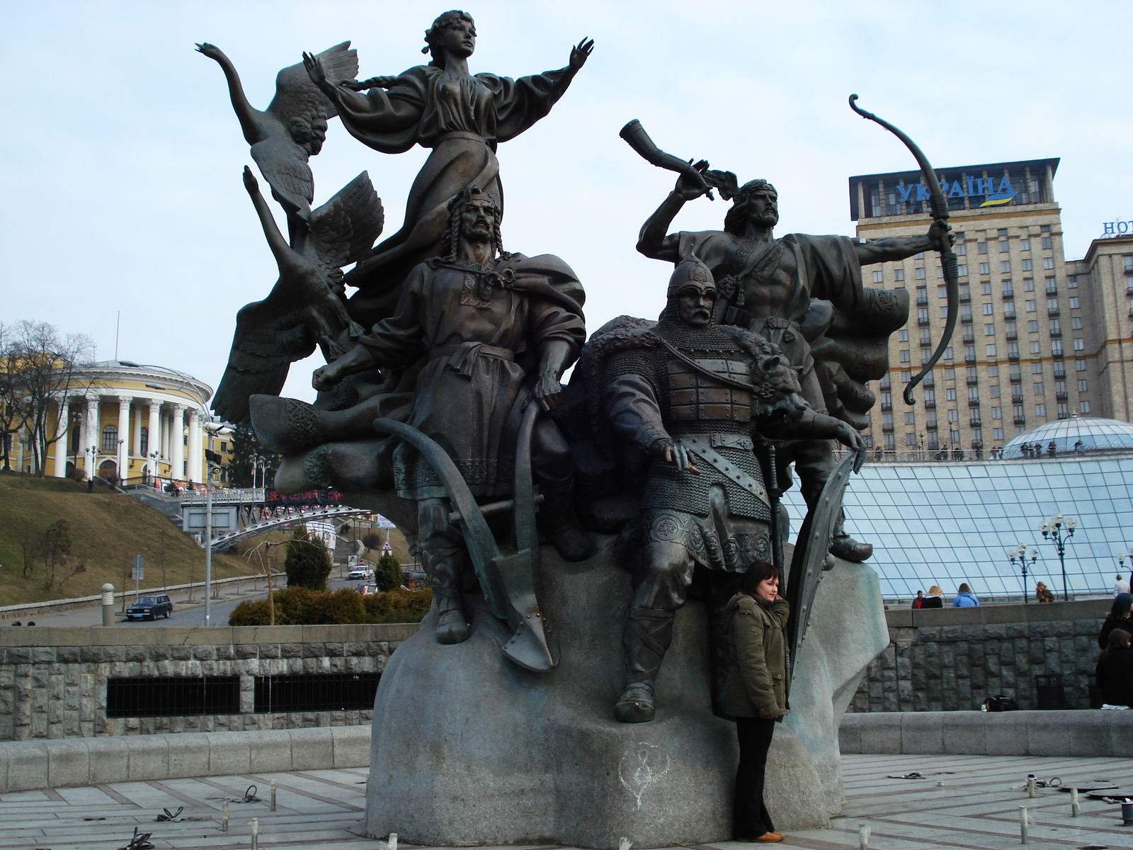 照片 乌克兰(Ukraine) 基辅(Kiev) 赫雷夏蒂克大街(Kreschatyk Street) 2007-03 63