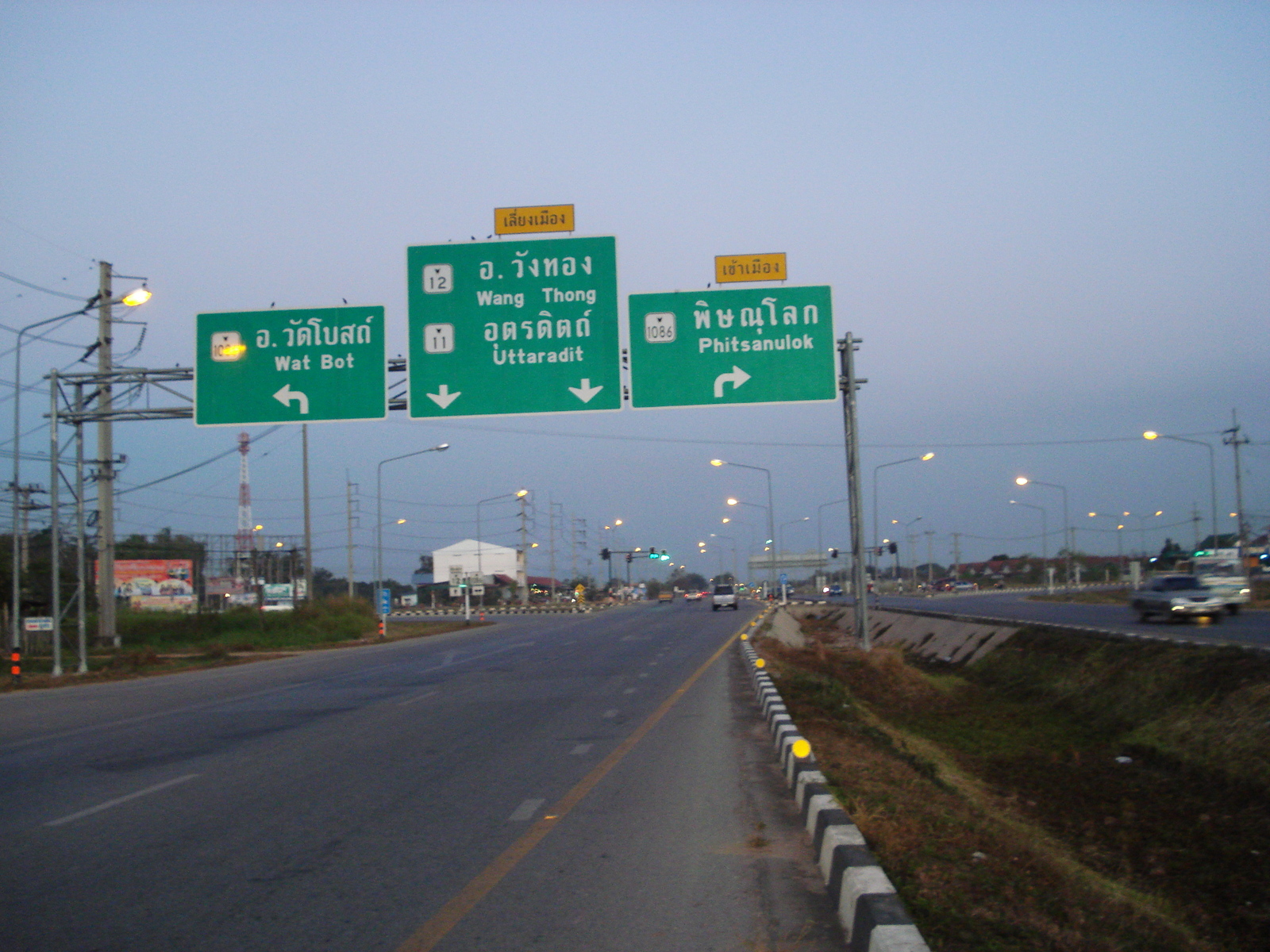 照片 泰国(Thailand) 彭世洛(Phitsanulok) 12号公路(highway 12) 2008-01 2