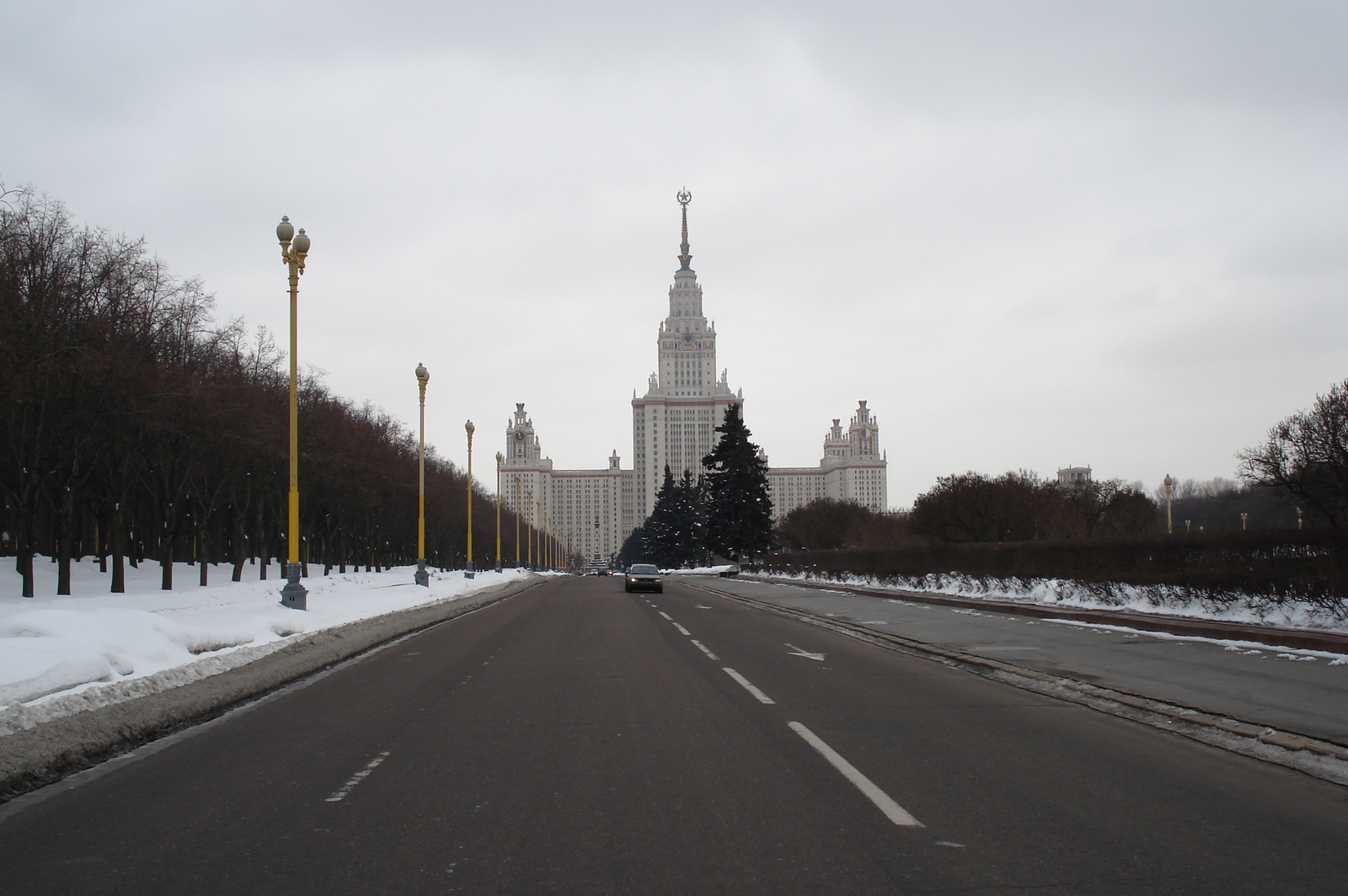 照片 俄罗斯(Russia) 莫斯科(Moscow) 莫斯科国立大学(Moscow State University) 2006-03 19