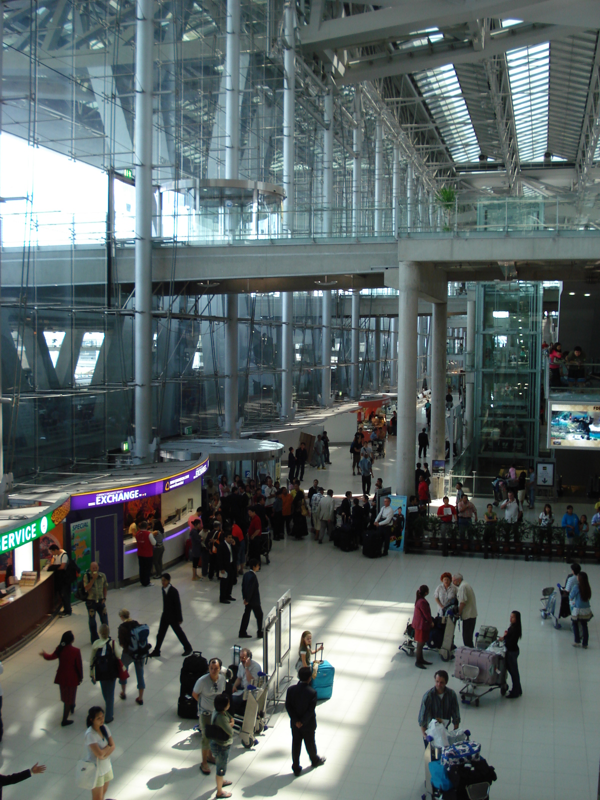 照片 泰国(Thailand) 曼谷(Bangkok) 素万那普机场(Suvarnabhumi Airport) 2007-02 86