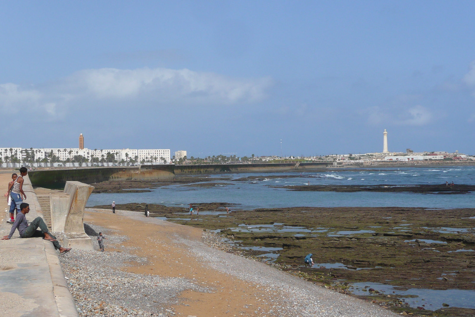照片 摩洛哥(Morocco) 卡萨布兰卡(Casablanca) 卡萨布兰卡海滩(Casablanca Beach) 2008-07 15