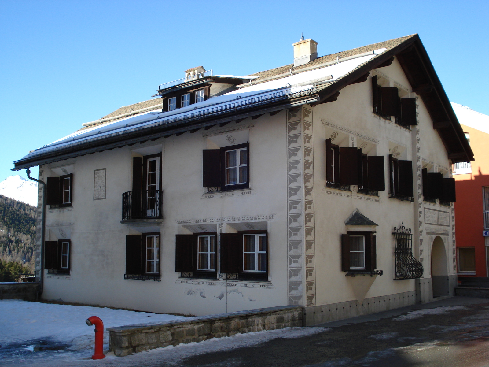 照片 瑞士(Switzerland) 蓬特雷西纳(Pontresina) 2007-01 19