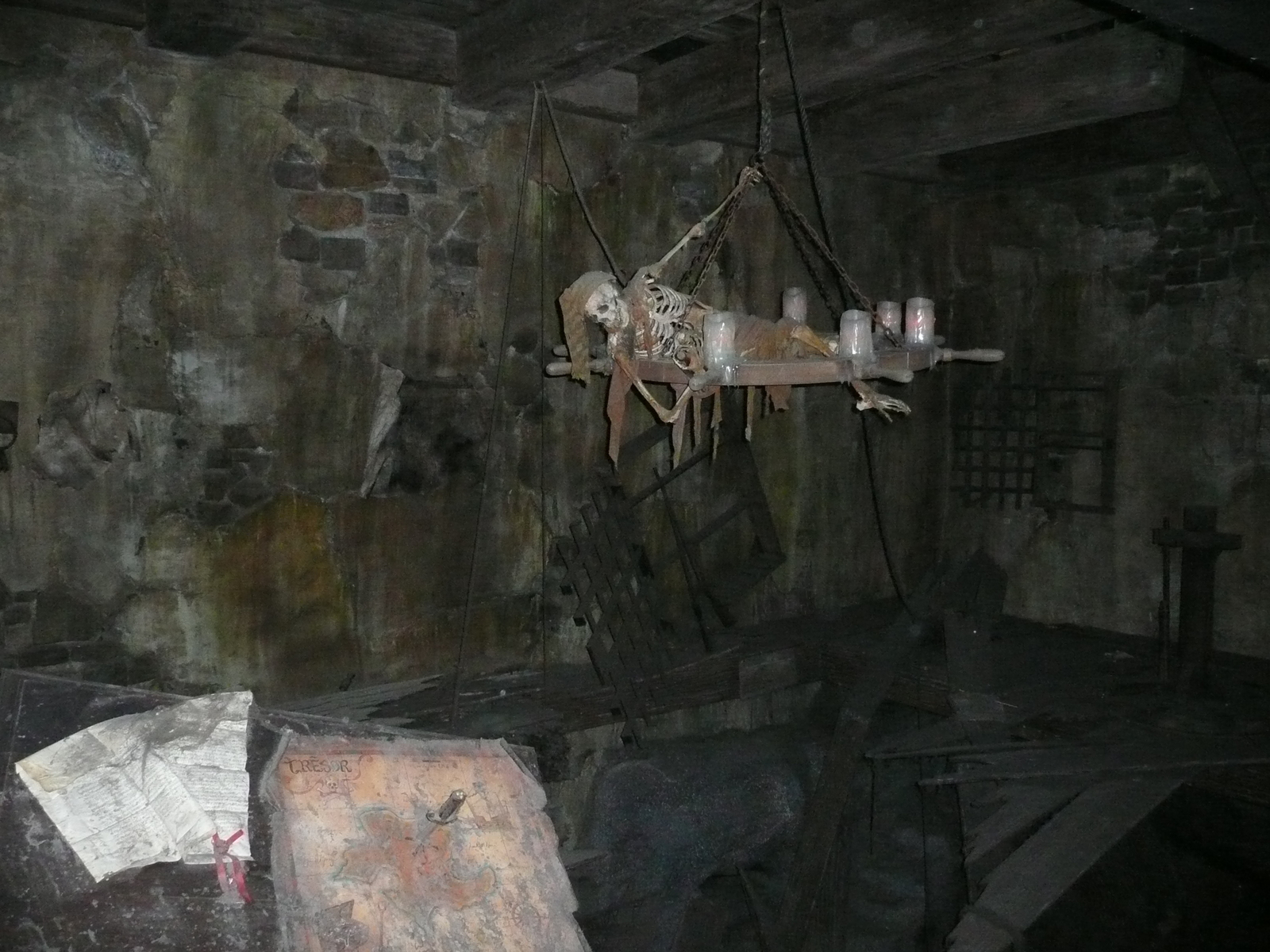 照片 法国(France) 巴黎迪士尼乐园(Disneyland Paris) 加勒比海盗(Pirates of the caribbean) 2007-07 19