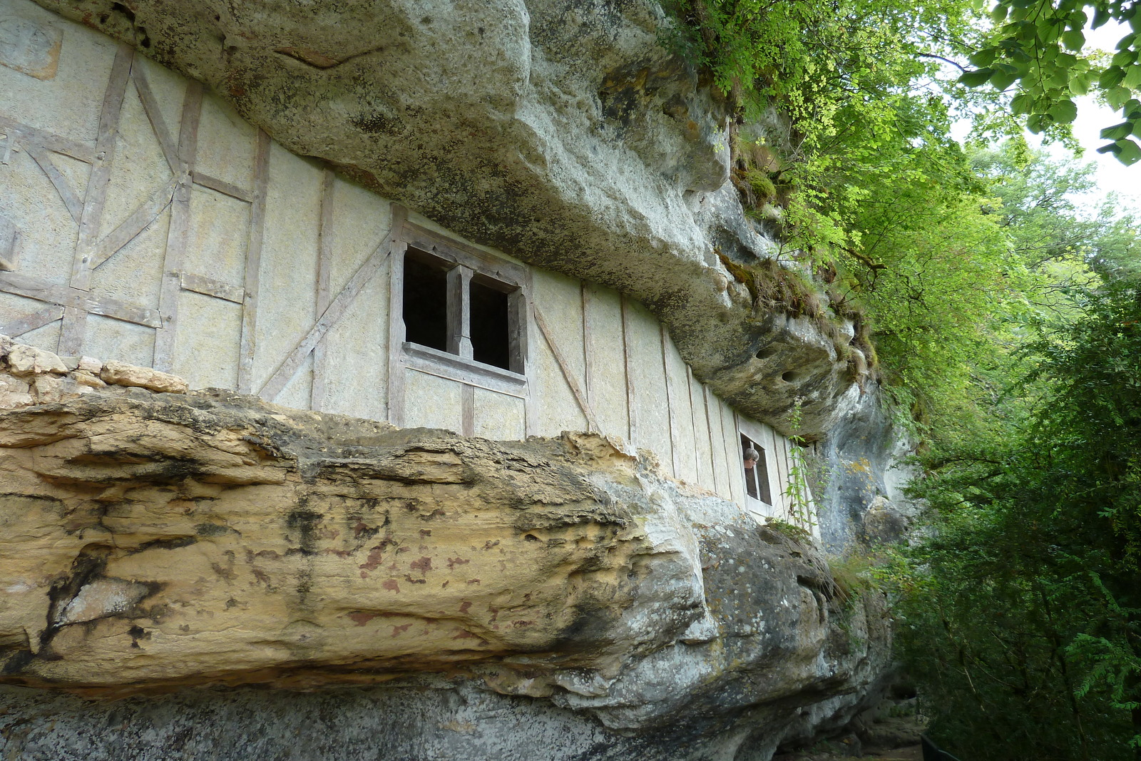 照片 法国(France) 圣克里斯托夫岩(La Roque St Christophe) 2010-08 19