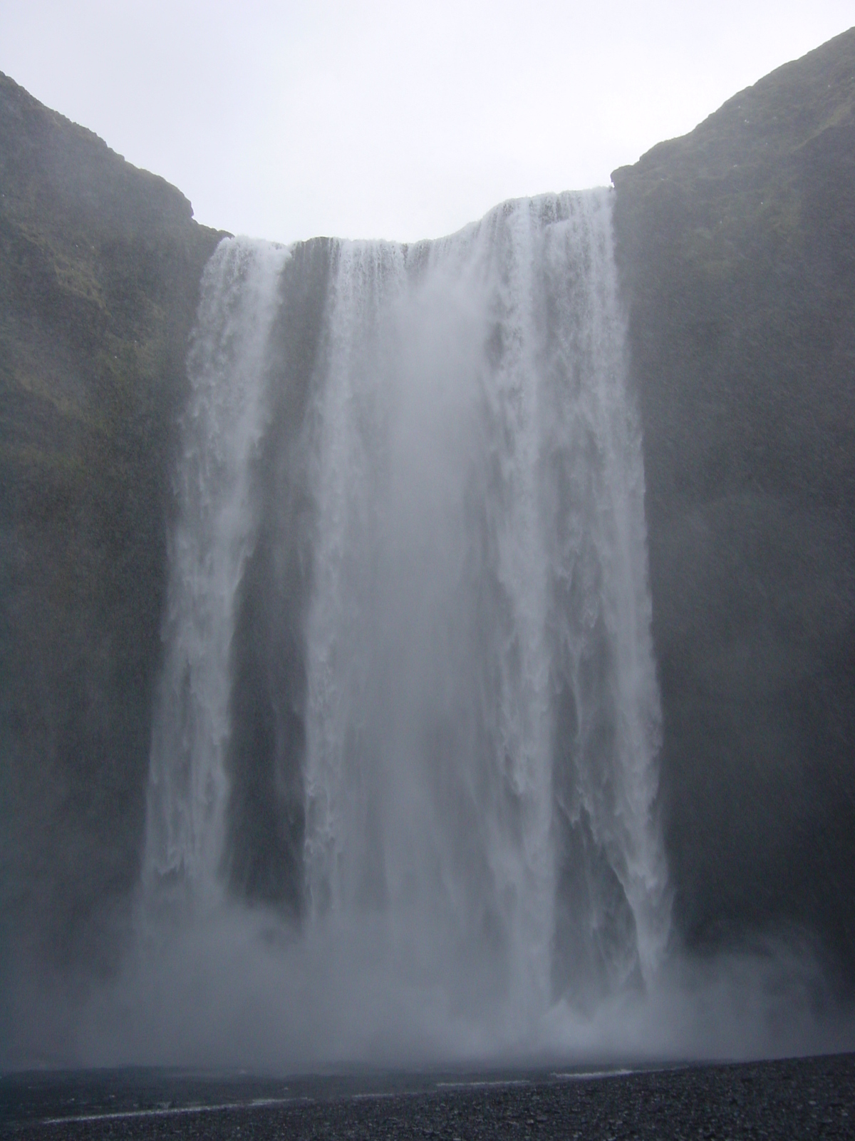 照片 冰岛(Iceland) 斯科加瀑布(Skogafoss) 2003-03 11