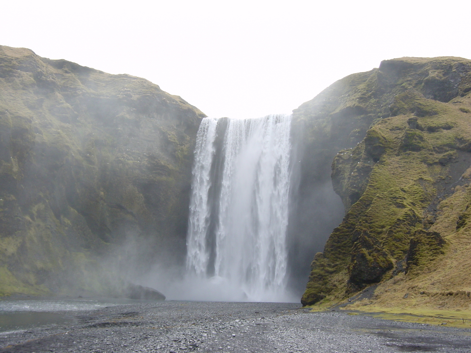 照片 冰岛(Iceland) 斯科加瀑布(Skogafoss) 2003-03 15