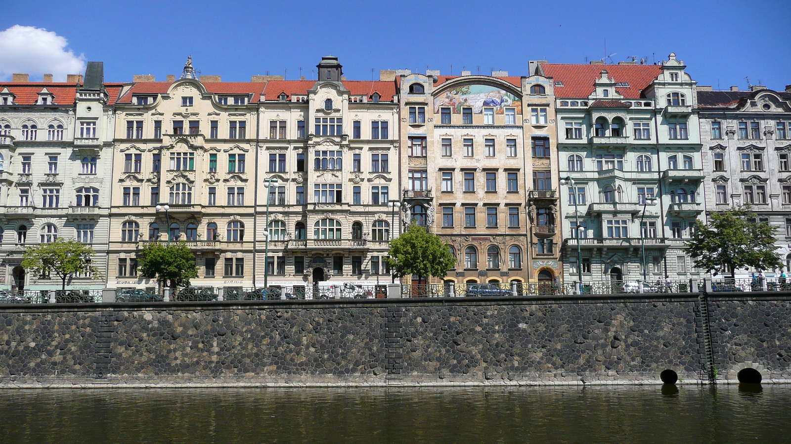 照片 捷克(Czech Republic) 布拉格(Prague) 佐芬花园(Zofin Garden) 2007-07 28