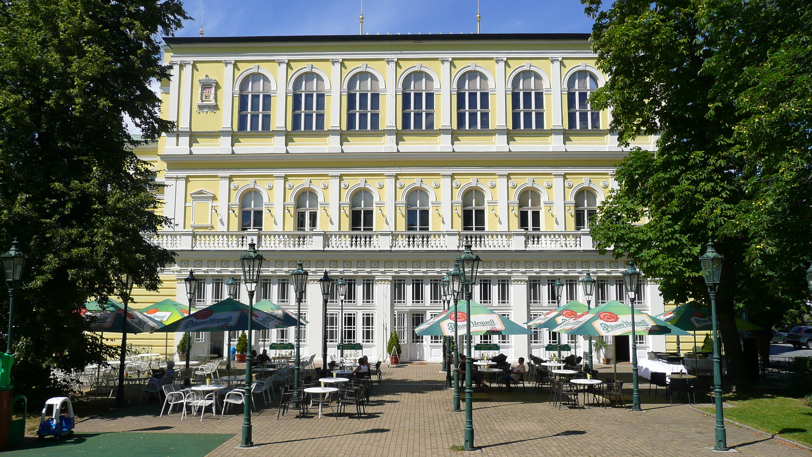 照片 捷克(Czech Republic) 布拉格(Prague) 佐芬花园(Zofin Garden) 2007-07 14