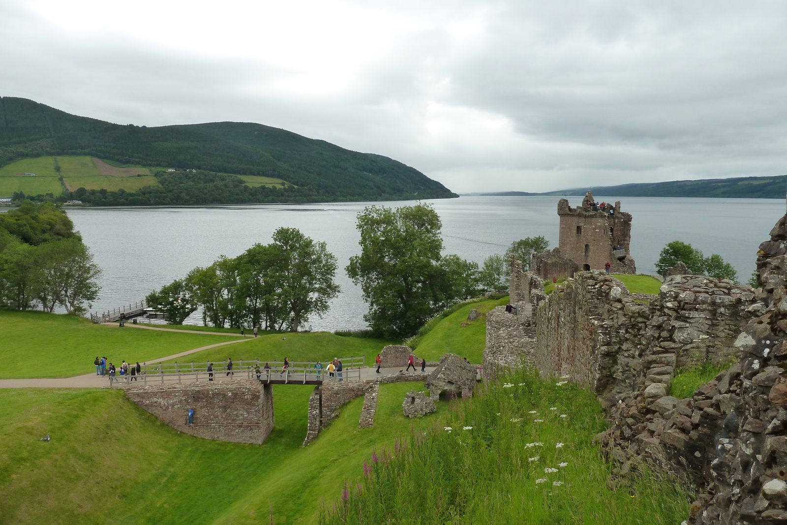 照片 英国(United Kingdom) 苏格兰(Scotland) 厄克特城堡（尼斯湖）(Urquhart Castle (Loch Ness)) 2011-07 18