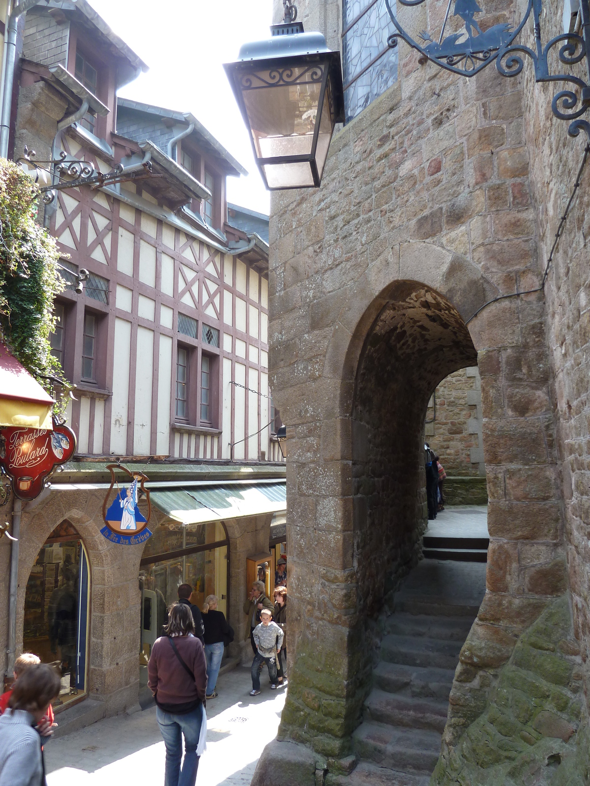 照片 法国(France) 圣米歇尔山(Mont St Michel) 圣米歇尔山村(Mont St Michel Village) 2010-04 4