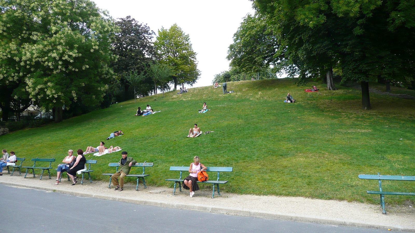 照片 法国(France) 巴黎(Paris) 肖蒙山丘公园(Parc des Buttes Chaumont) 2007-08 108