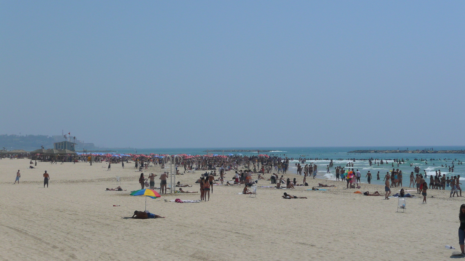 照片 以色列(Israel) 特拉维夫(Tel Aviv) 特拉维夫海滩(Tel Aviv Beach) 2007-06 20
