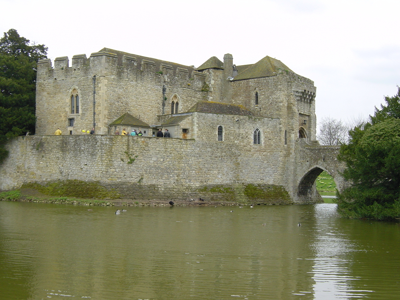 照片 英国(United Kingdom) 利兹城堡(Leeds castle) 2001-04 15