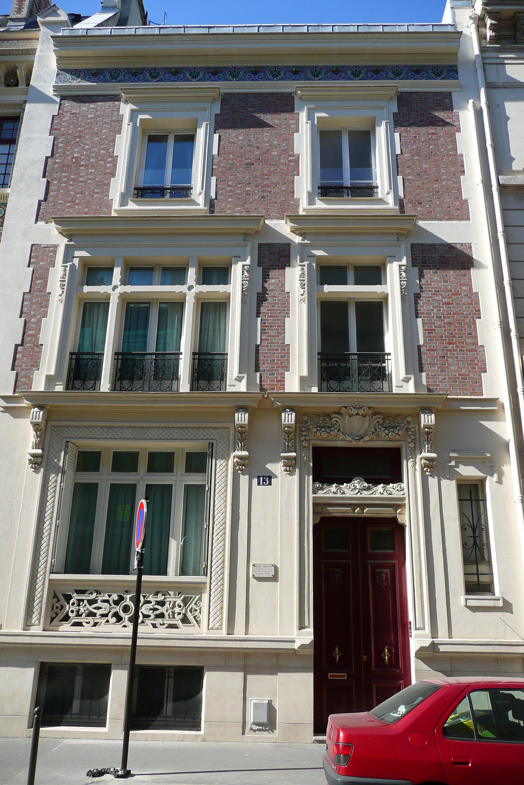 照片 法国(France) 巴黎(Paris) 第十七区(17th Arrondissement) 福尔图尼街(Rue Fortuny) 2007-09 18