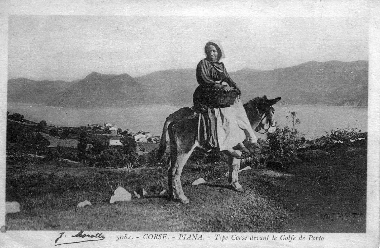 照片 法国(France) 科西嘉岛(Corsica) 老明信片(Old Postcards) 1900-01 24