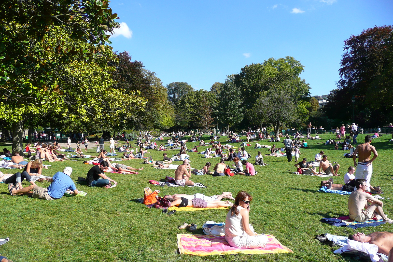 照片 法国(France) 巴黎(Paris) 蒙索公园(Monceau Garden) 2007-09 23