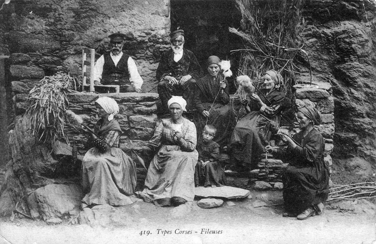 照片 法国(France) 科西嘉岛(Corsica) 老明信片(Old Postcards) 1900-01 343