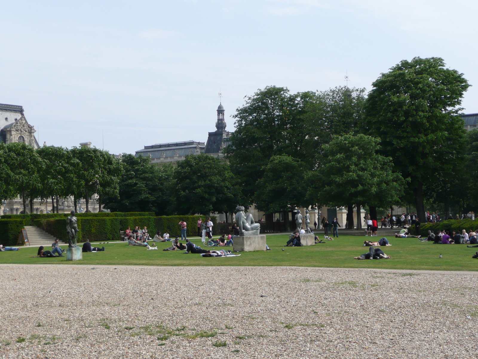照片 法国(France) 巴黎(Paris) 卢浮宫卡鲁塞尔花园(Louvre Carrousel Garden) 2007-05 27