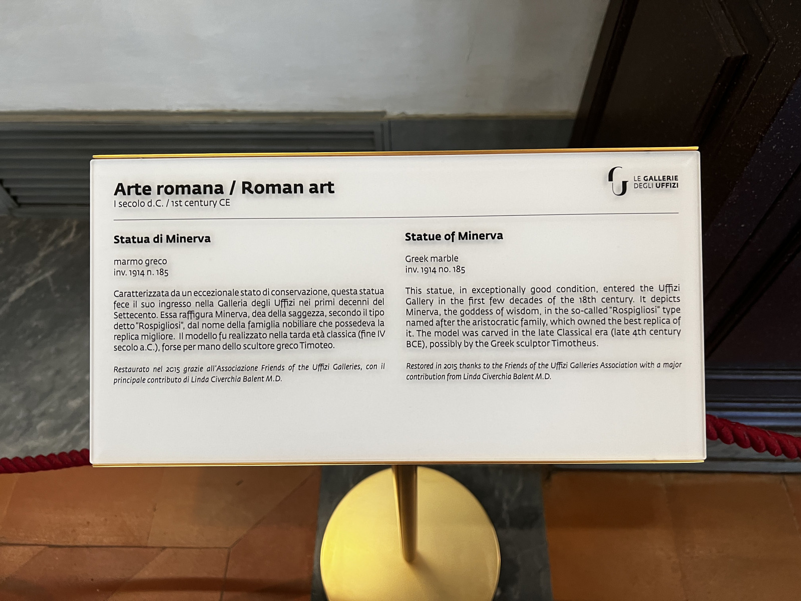 照片 意大利(Italy) 佛罗伦萨(Florence) 乌菲兹美术馆(Uffizi Museum) 2022-05 4