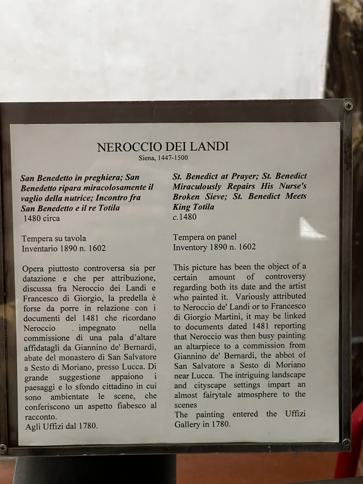 照片 意大利(Italy) 佛罗伦萨(Florence) 乌菲兹美术馆(Uffizi Museum) 2022-05 178