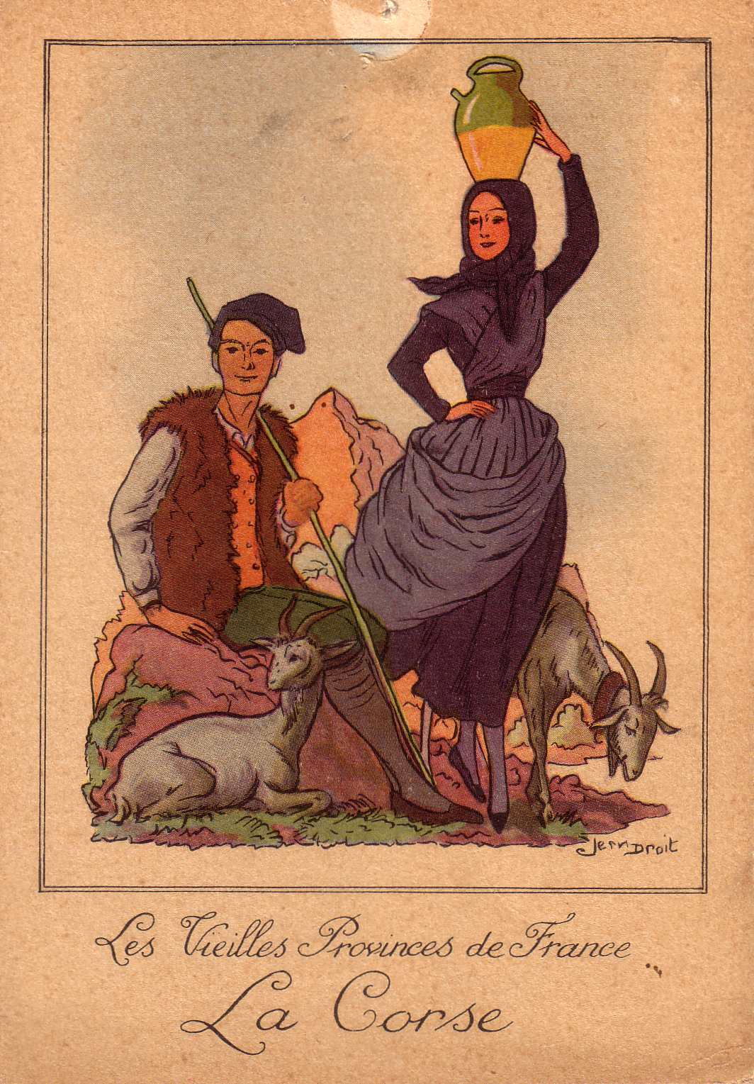 照片 法国(France) 科西嘉岛(Corsica) 老明信片(Old Postcards) 1900-01 124