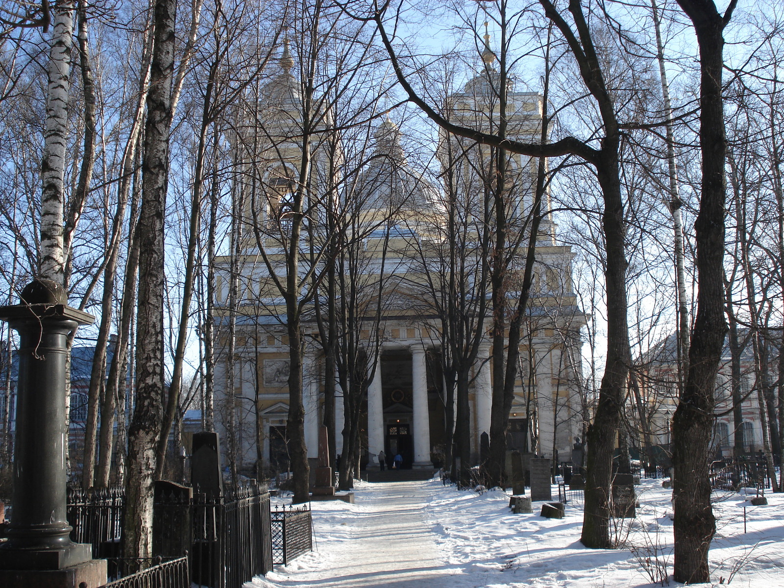 照片 俄罗斯(Russia) 圣彼得堡(St Petersburg) 亚历山大·涅夫斯基修道院(Alexander Nevsky Monastery) 2006-03 25